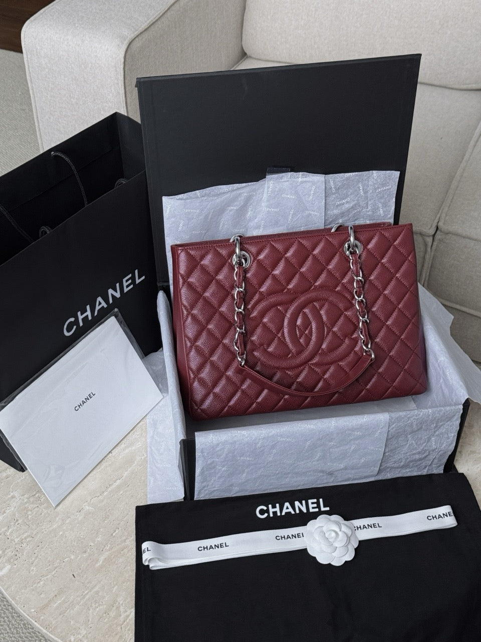 샤넬 / 그랜드 샤핑 토트백