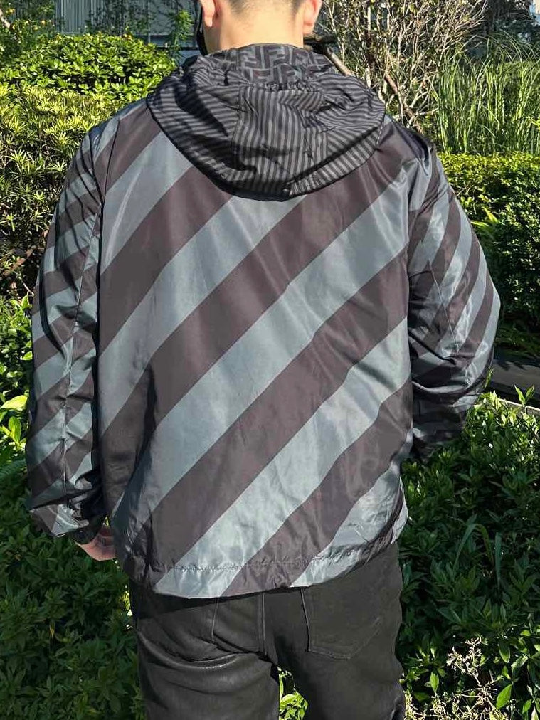 펜디 / 리버서블 후드 집업 점퍼