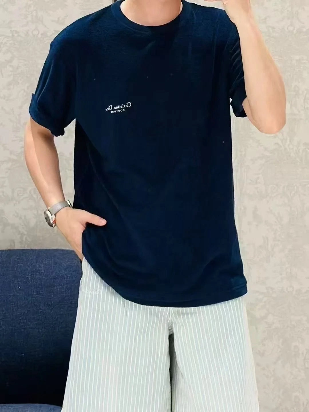 디올 / 태리 코튼 로고 티셔츠