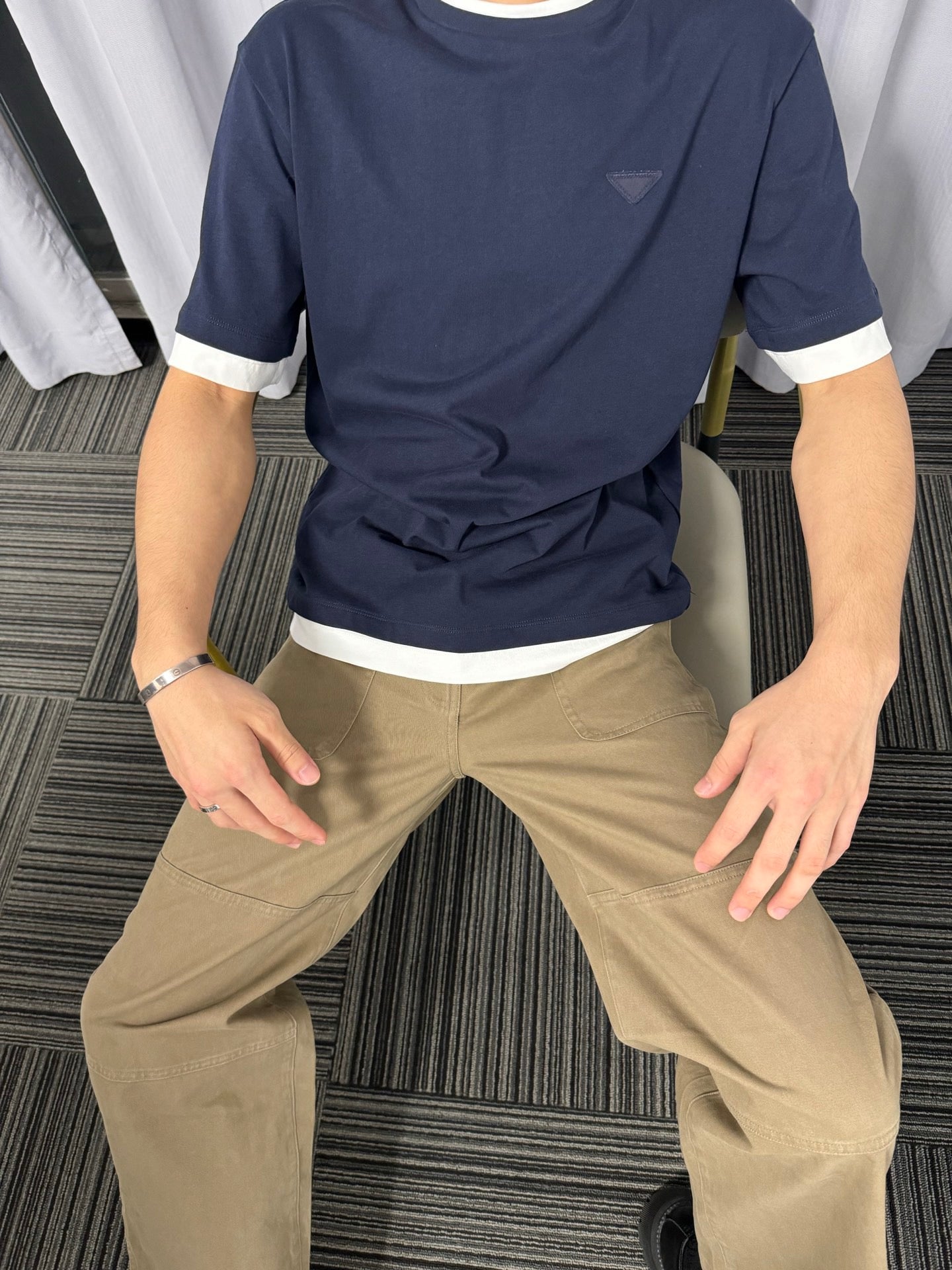 프라다 / 와이드 트윌 팬츠