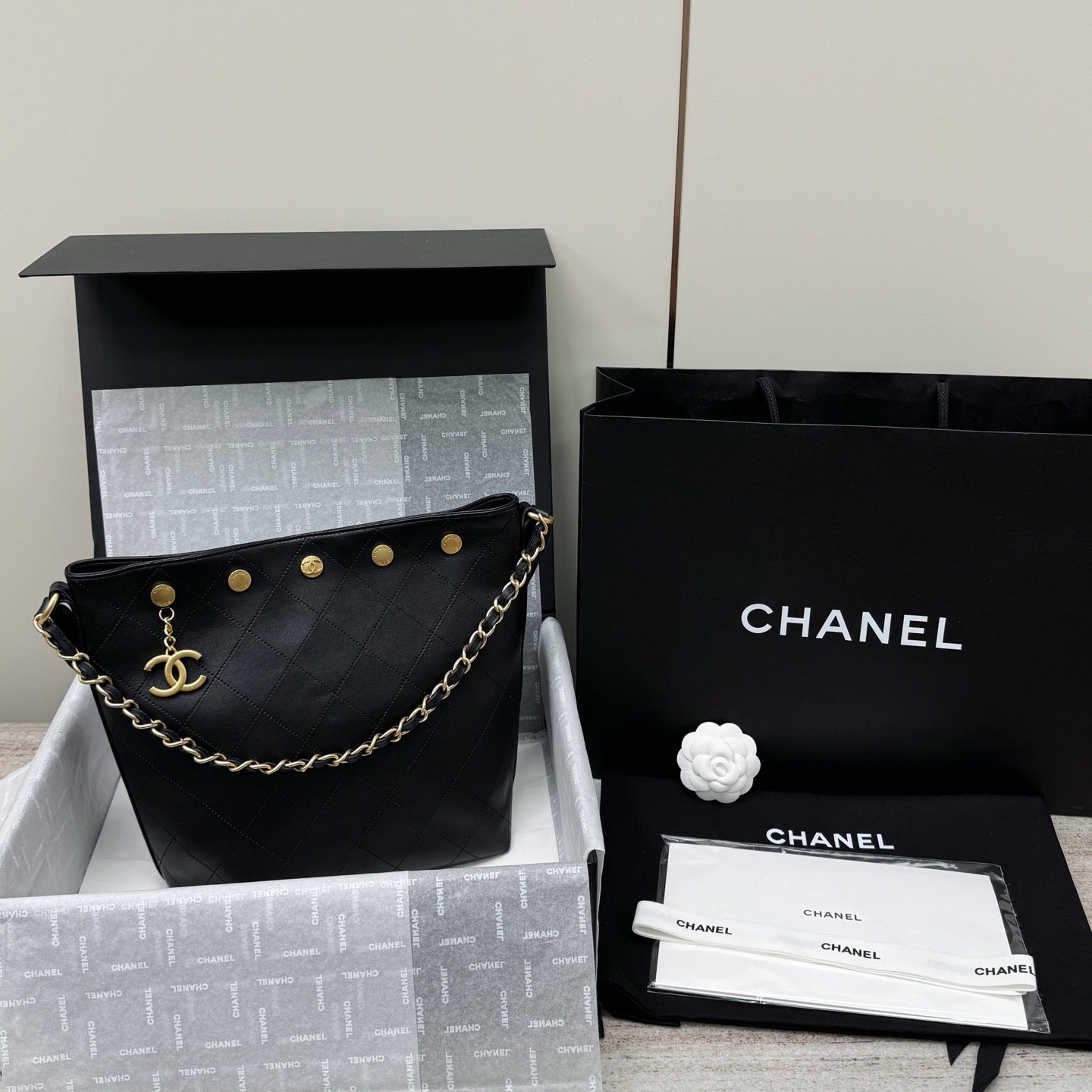 샤넬 / 히피 버킷 호보 백 25P