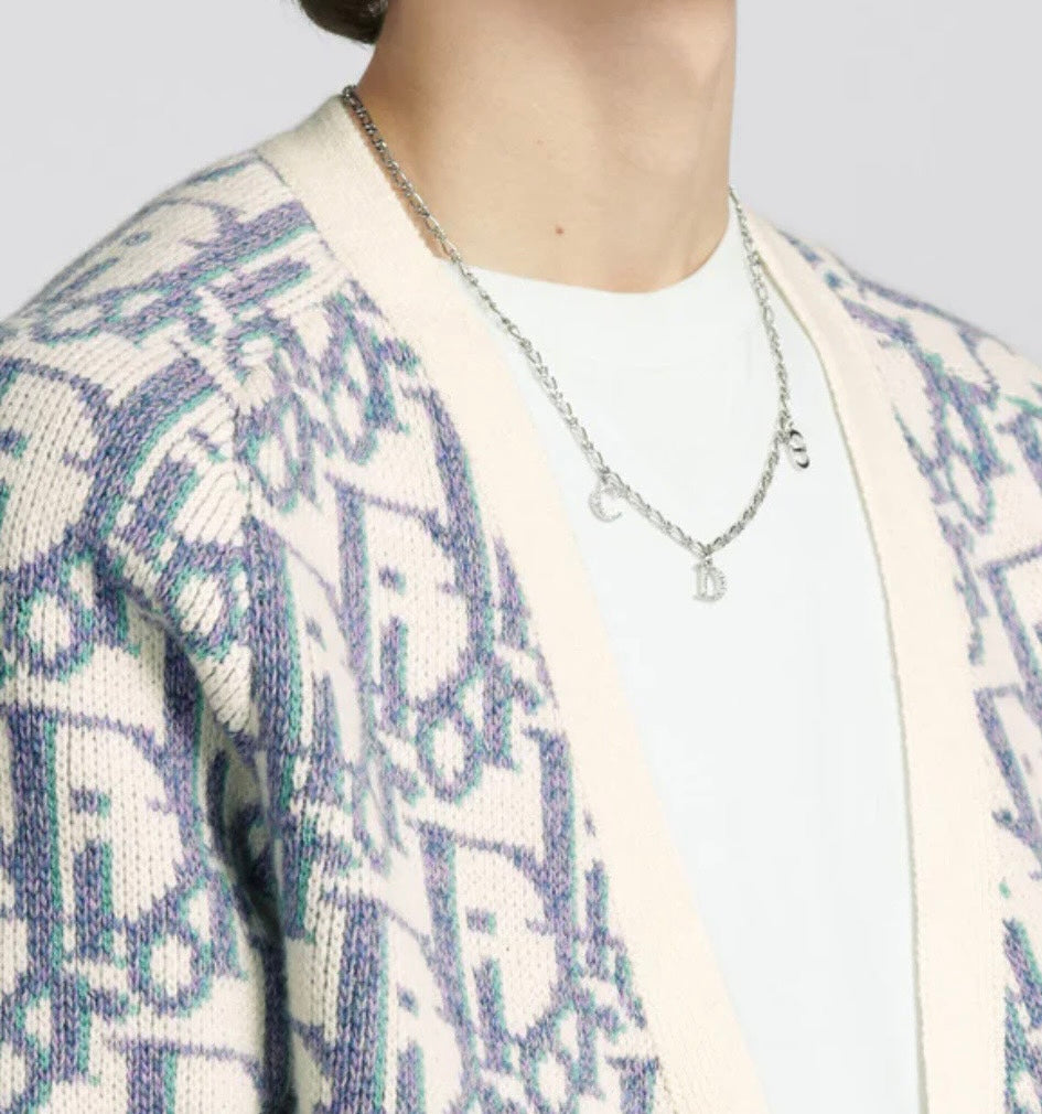 디올 / 23SS 오블리크 올로고 니트 자카드 가디건