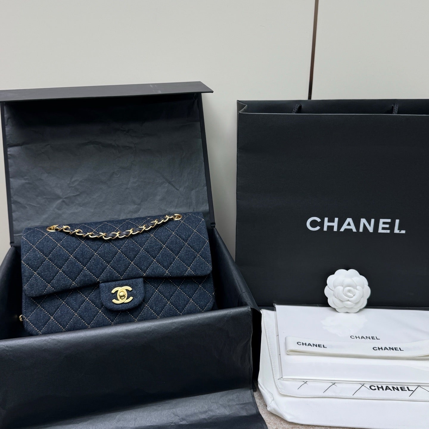 샤넬 / 25C 클래식 미디엄 프랩백 CF25