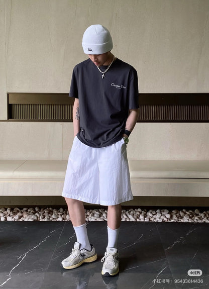 디올 / Couture 은방울꽃 티셔츠 캐주얼 핏