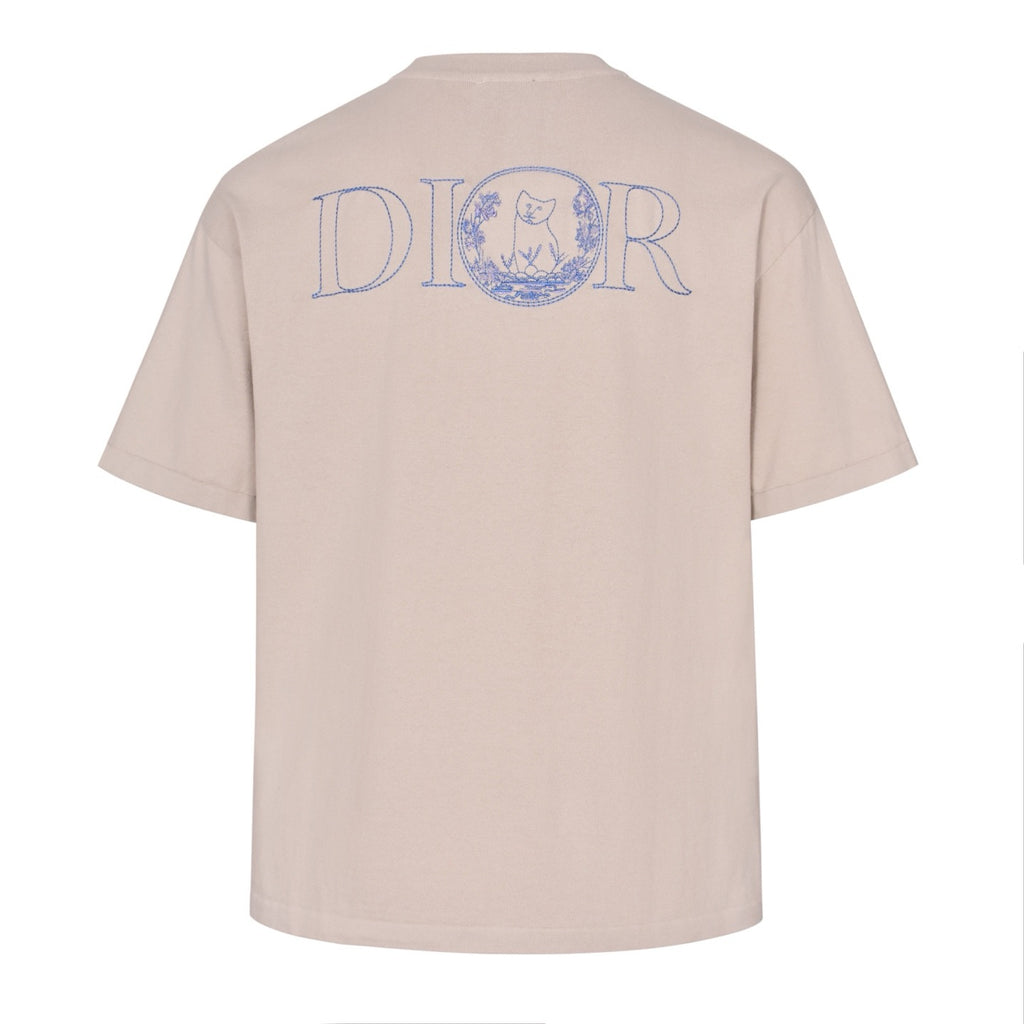 디올/ DIOR AND HYLTON NEL 티셔츠, 오버사이즈 핏