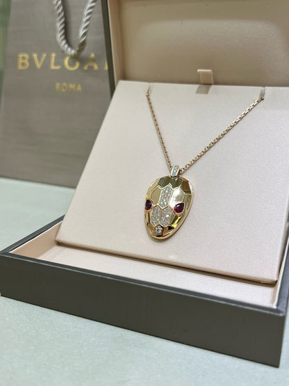 불가리 / 세르펜티 세두토리 네크리스 18K
