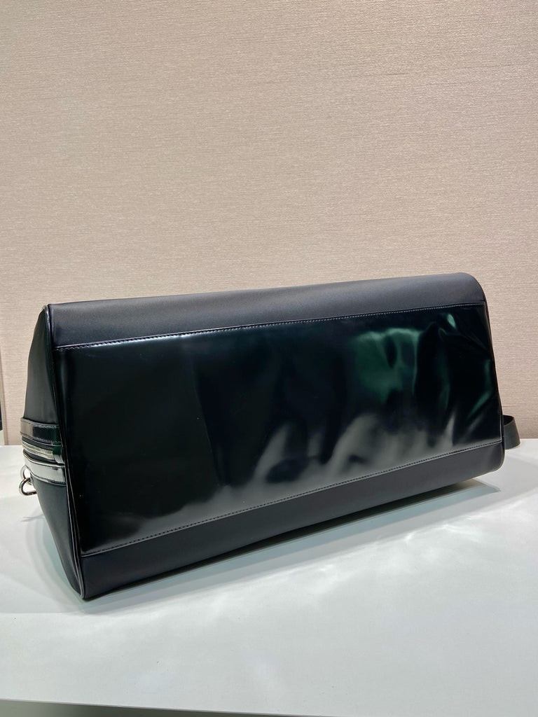 프라다 / 리나일론 브러쉬드 보스턴백