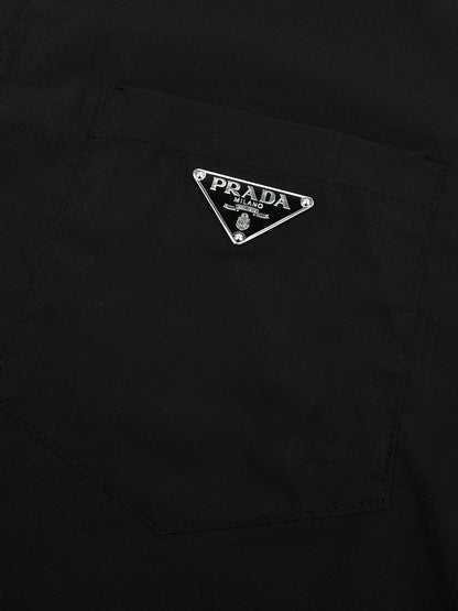 프라다 / 포켓 삼각로고 클래식 셔츠