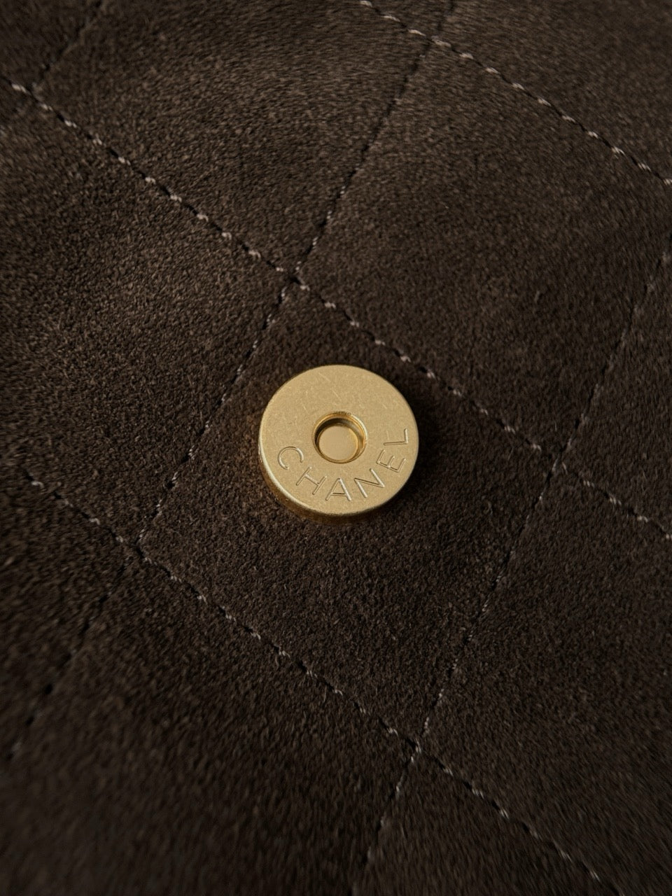 샤넬 / 25k 호보 스웨이드 25 스몰 백