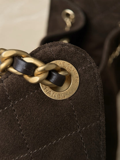 샤넬 / 25k 호보 스웨이드 25 스몰 백