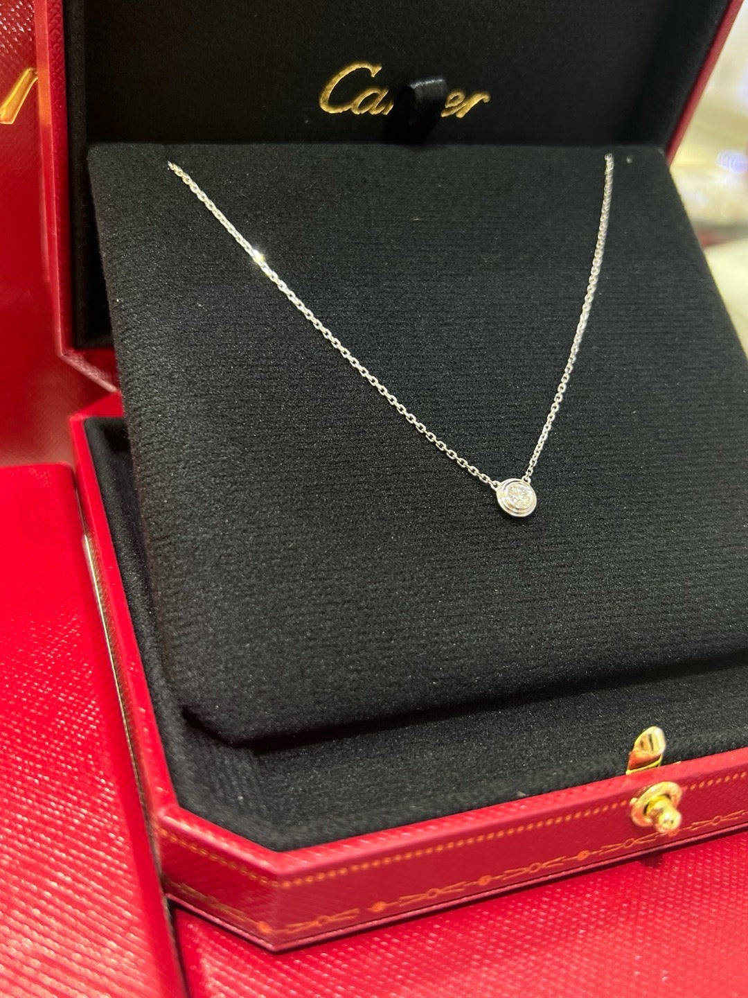 까르띠에 / 다무르 네크리스 18K