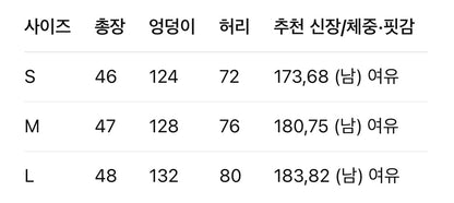 발렌시아가 / 퍼지 레터링 쇼츠