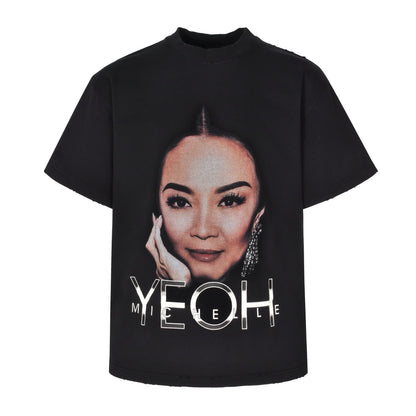 발렌시아가 / YEOH 그래픽 쇼트 티셔츠