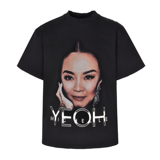 발렌시아가 / YEOH 그래픽 쇼트 티셔츠