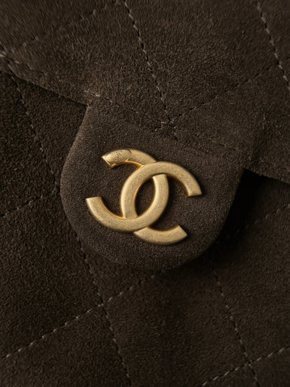 샤넬 / 25k 호보 스웨이드 25 스몰 백