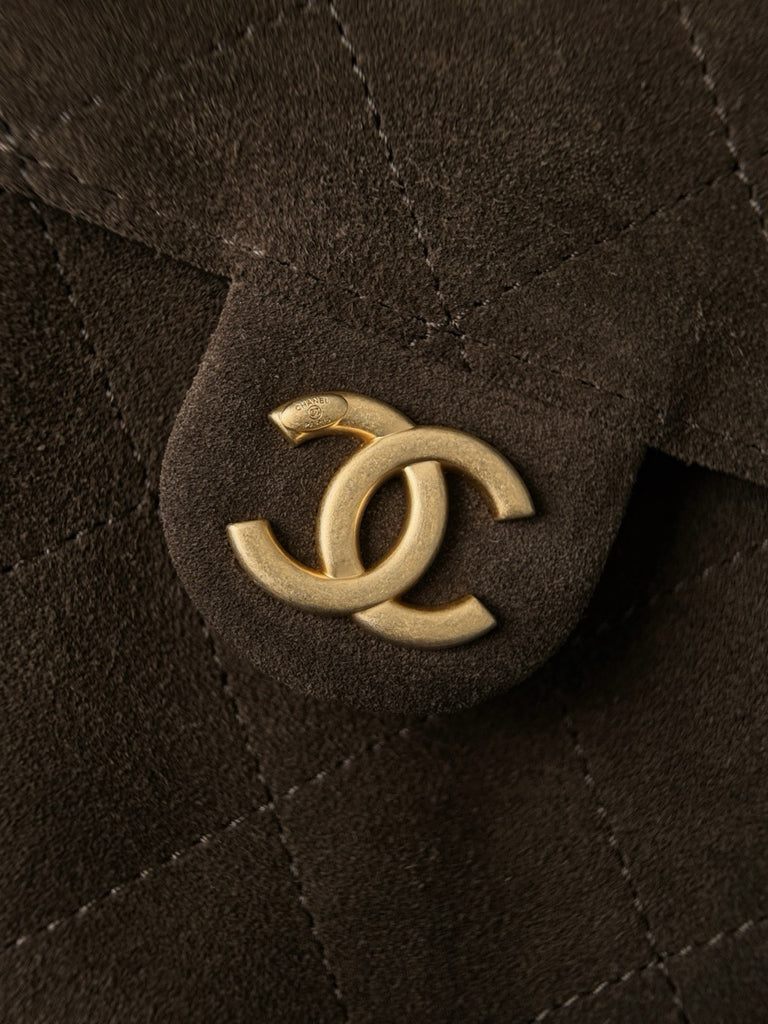 샤넬 / 25k 호보 스웨이드 25 스몰 백