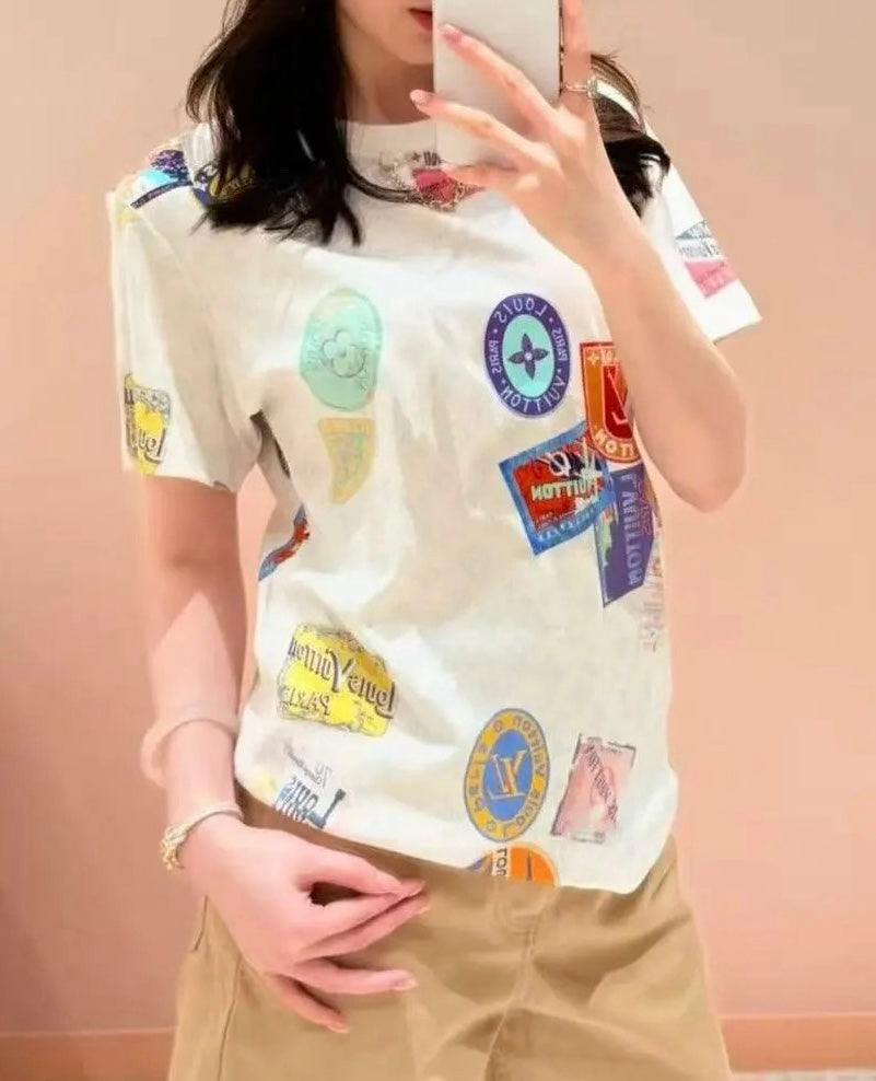 루이비통 / 마히나 패치 티셔츠