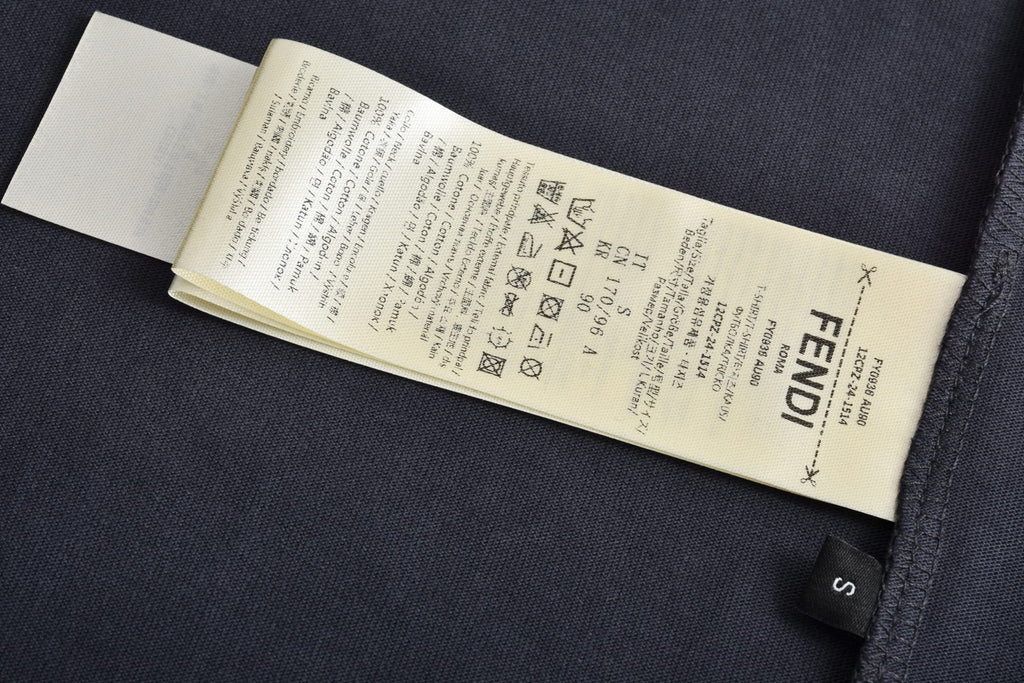 펜디 / 로고 방패 자수 티셔츠