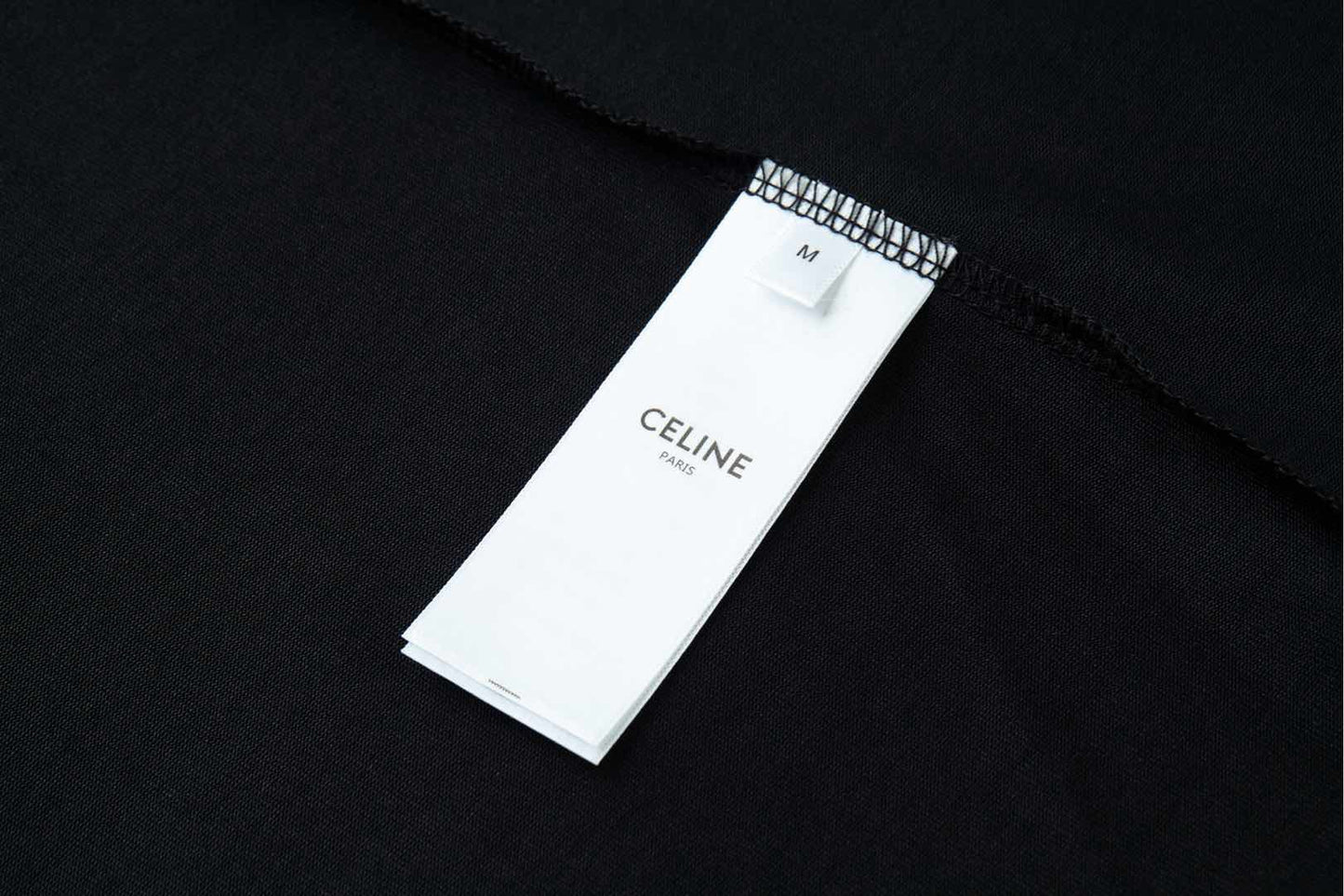 셀린느 / 고딕 로고체 자수 티셔츠