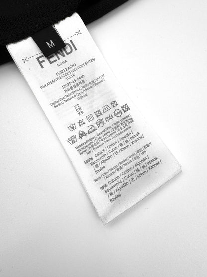 펜디 / 더블 F 메탈 로고 폴로 쇼트 티셔츠