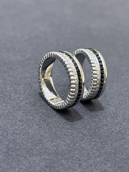 부쉐론 / 콰트로 블랙링 18K