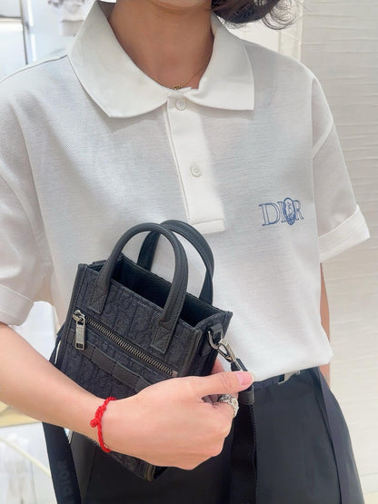 디올/ DIOR AND HYLTON NEL 쇼트 폴로 티셔츠