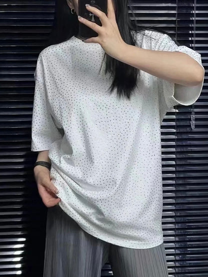 발렌시아가 / 크리스탈 비즈 티셔츠
