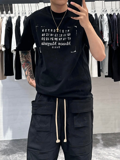 메종마르지엘라 / 넘버 로고 티셔츠
