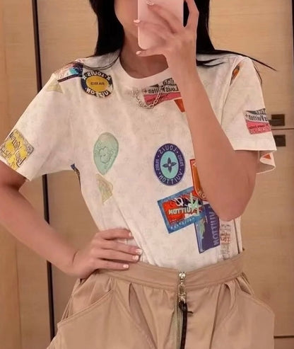 루이비통 / 마히나 패치 티셔츠