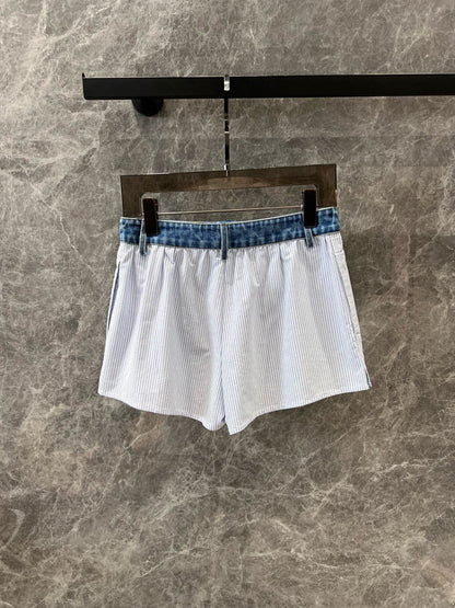알렉산더왕 / 미들 라인 데님 쇼츠