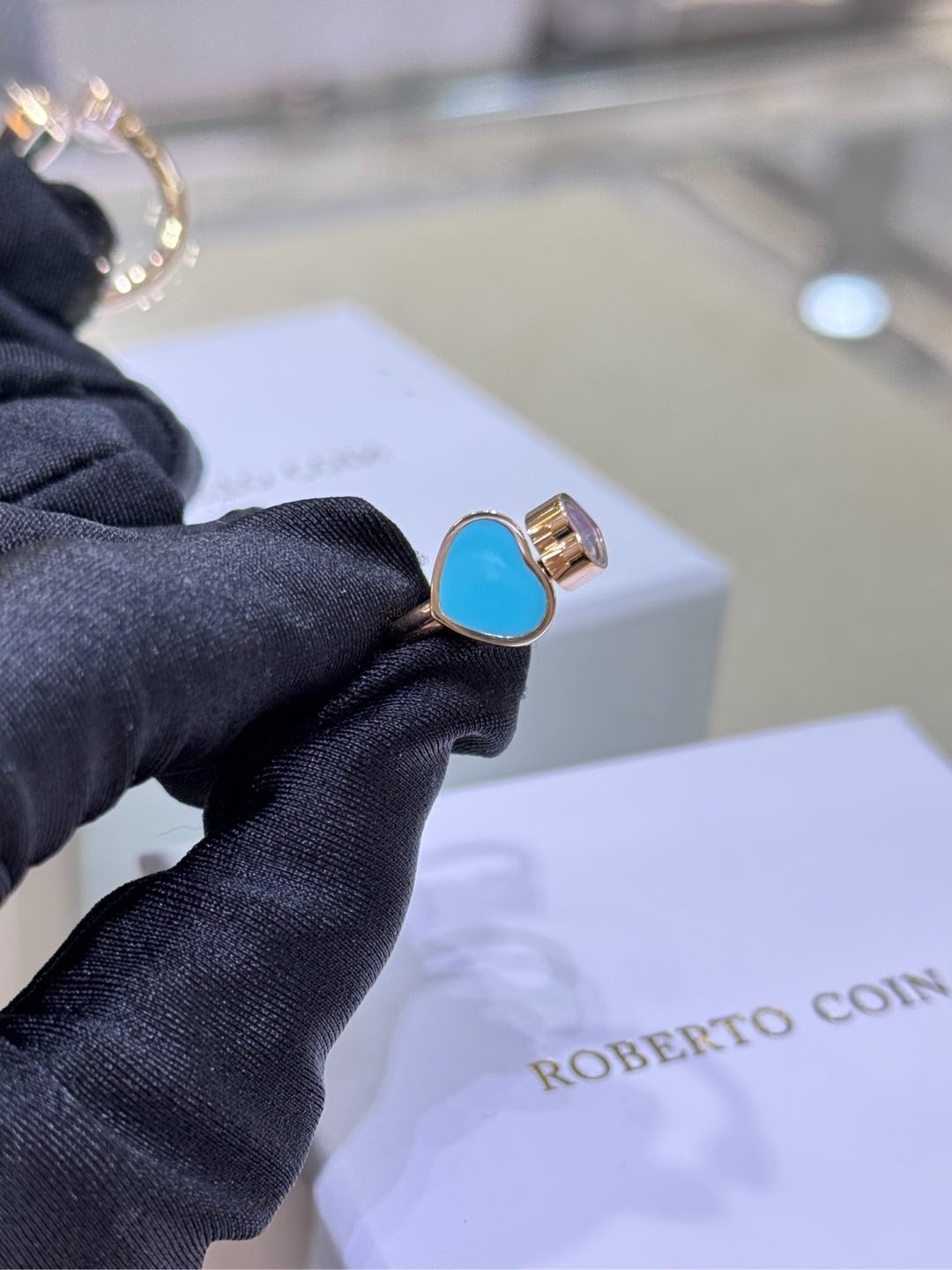 쇼파드 / 해피 하트 링 18K
