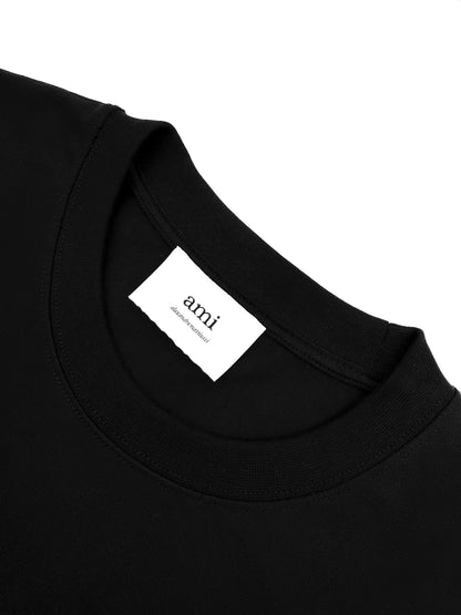 아미 / 하트 자수 쇼트 티셔츠