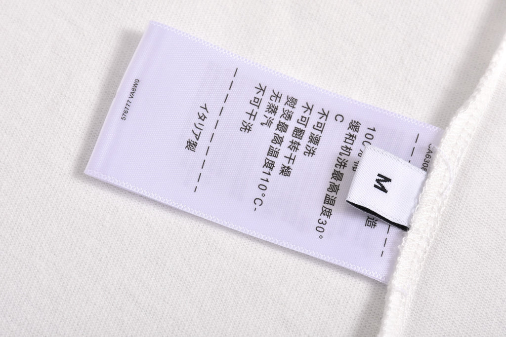 보테가베네타 / BV 체크 포켓 쇼트 티셔츠