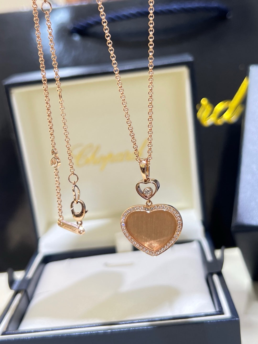 쇼파드 / 해피 하트 네크리스 18K