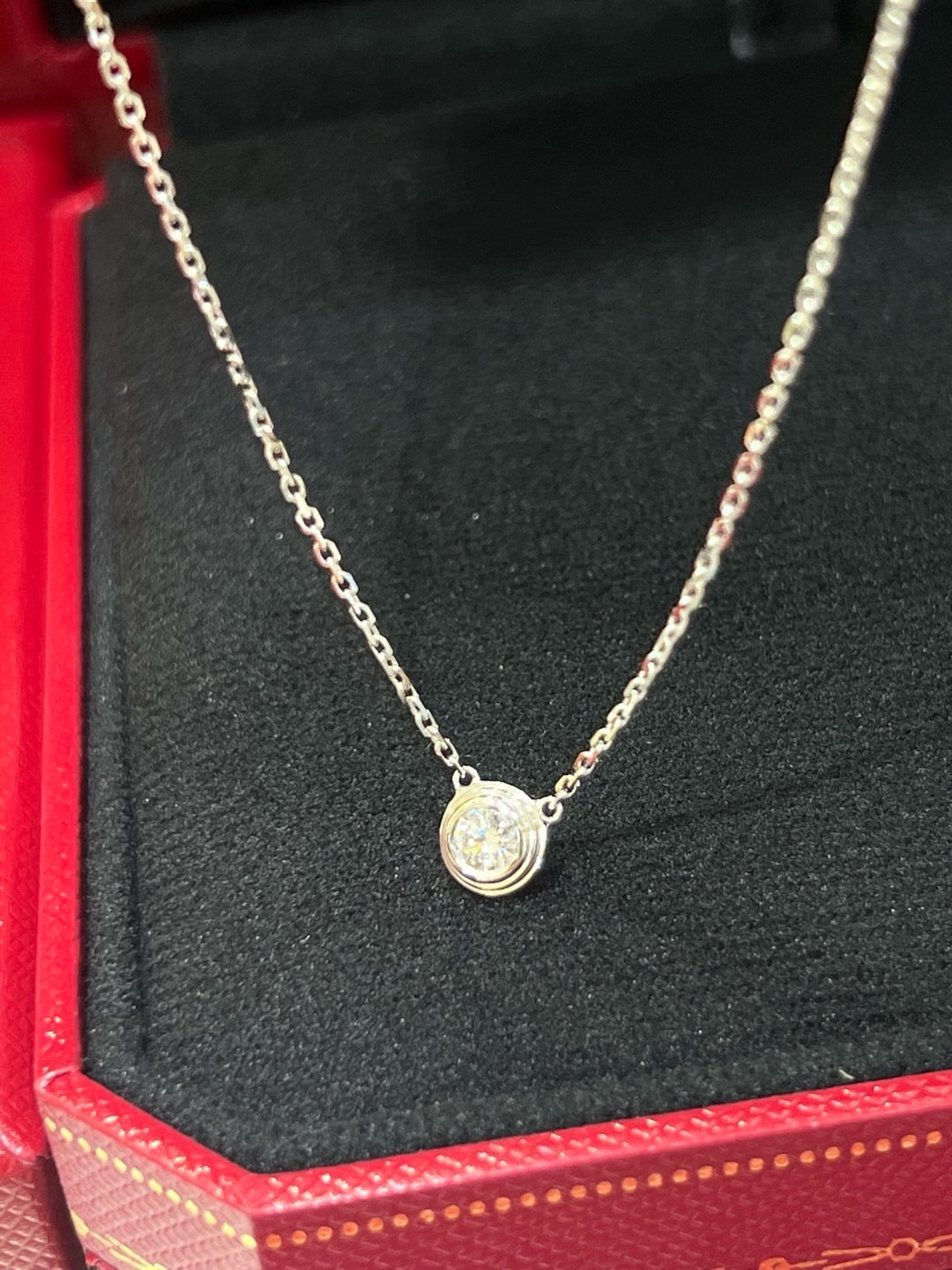 까르띠에 / 다무르 네크리스 18K