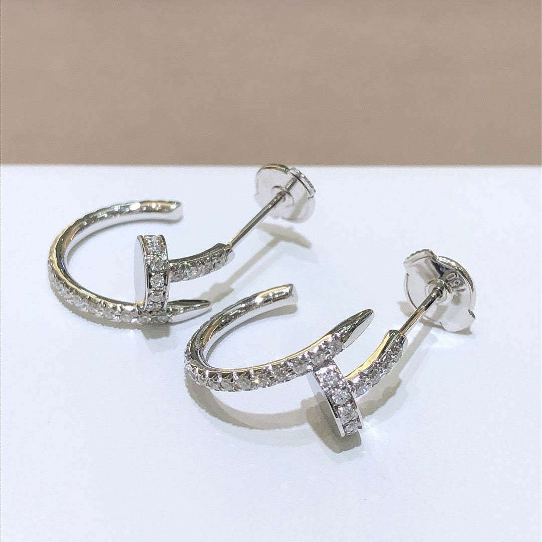 까르띠에 / 저스트 앵 끌루 후프 이어링 18K