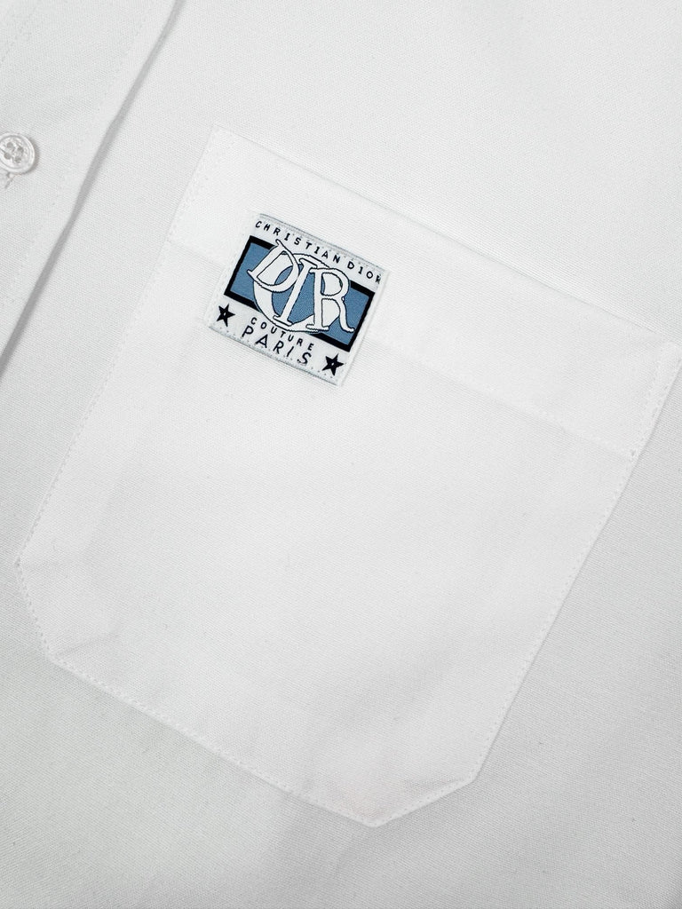 디올 / 로고 라벨 쇼트 셔츠