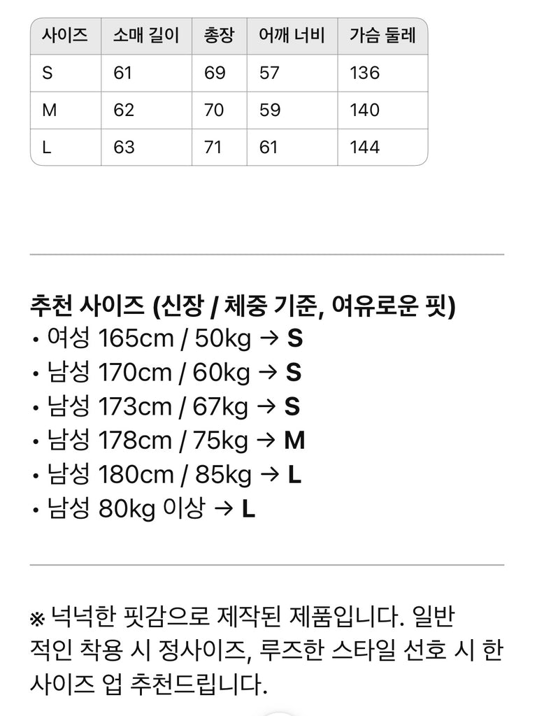 아크네스튜디오 / 1996 로고 집업 자켓