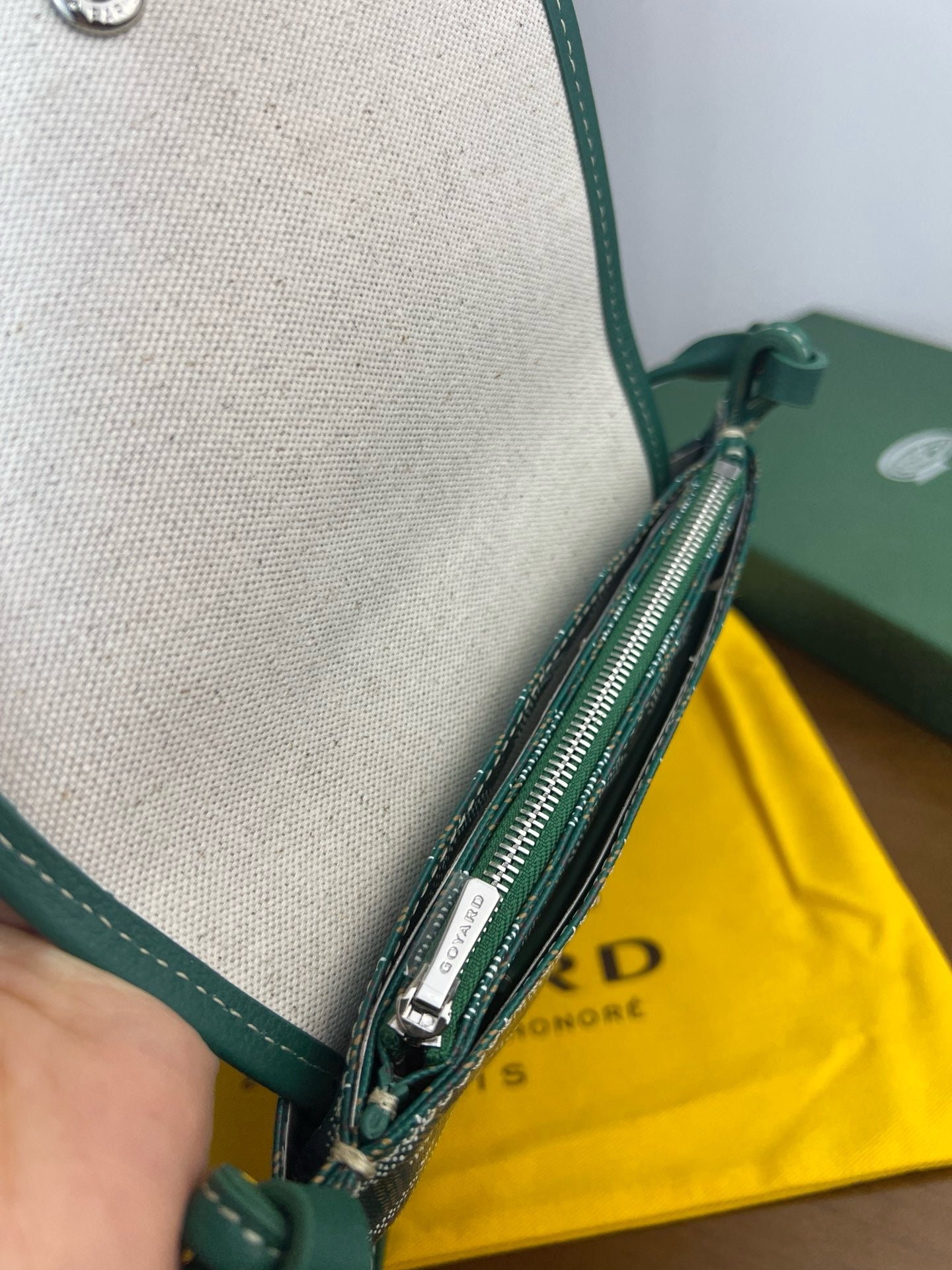 고야드 / 플뤼메 클러치 지갑