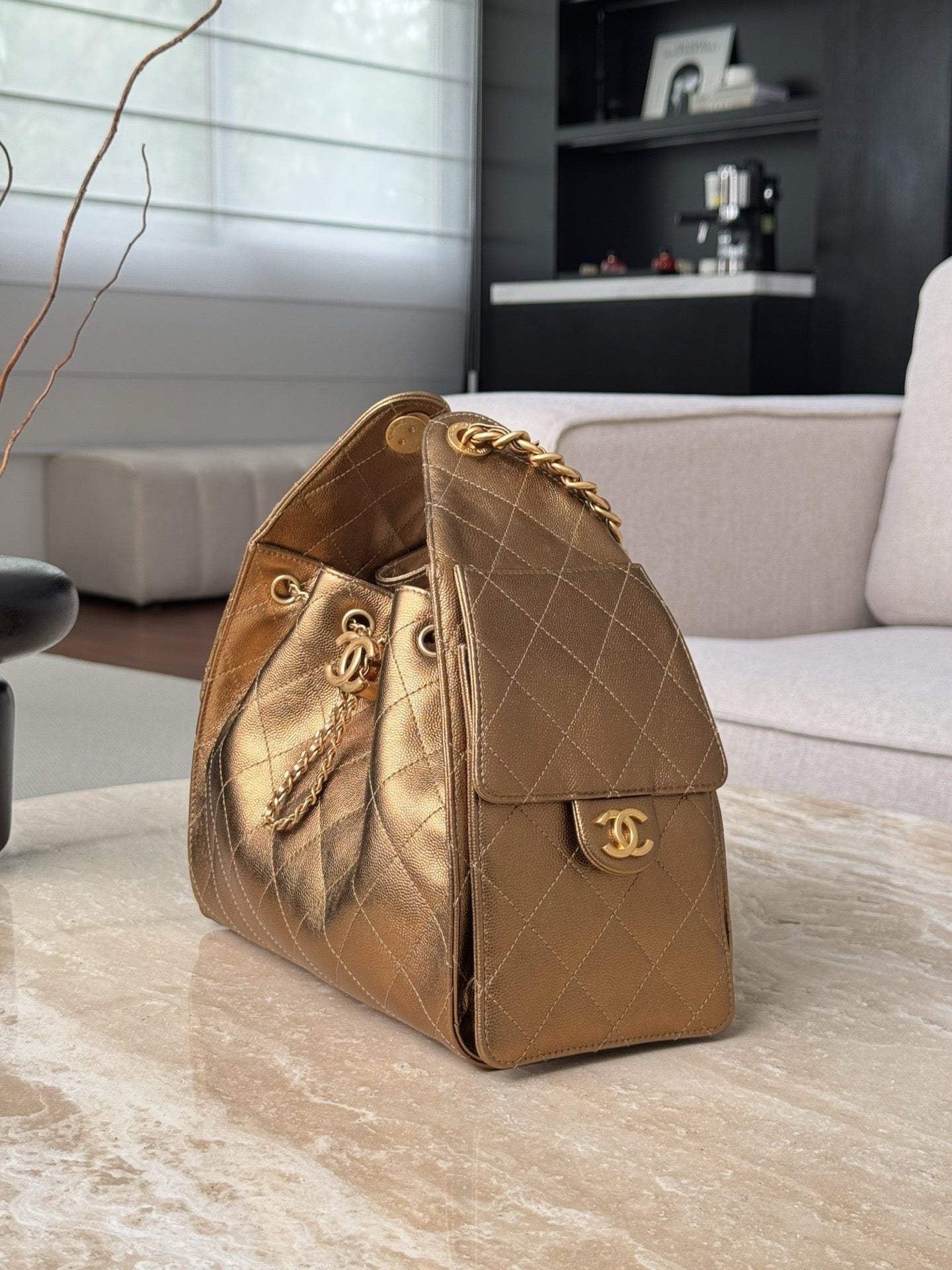 샤넬 / 25a 호보 25 스몰 백