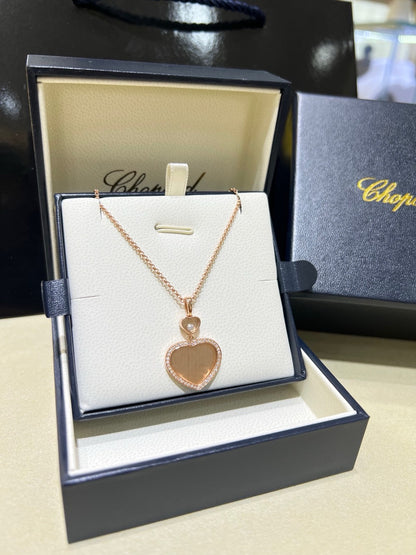 쇼파드 / 해피 하트 네크리스 18K