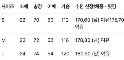 메종마르지엘라 / 넘버 로고 티셔츠