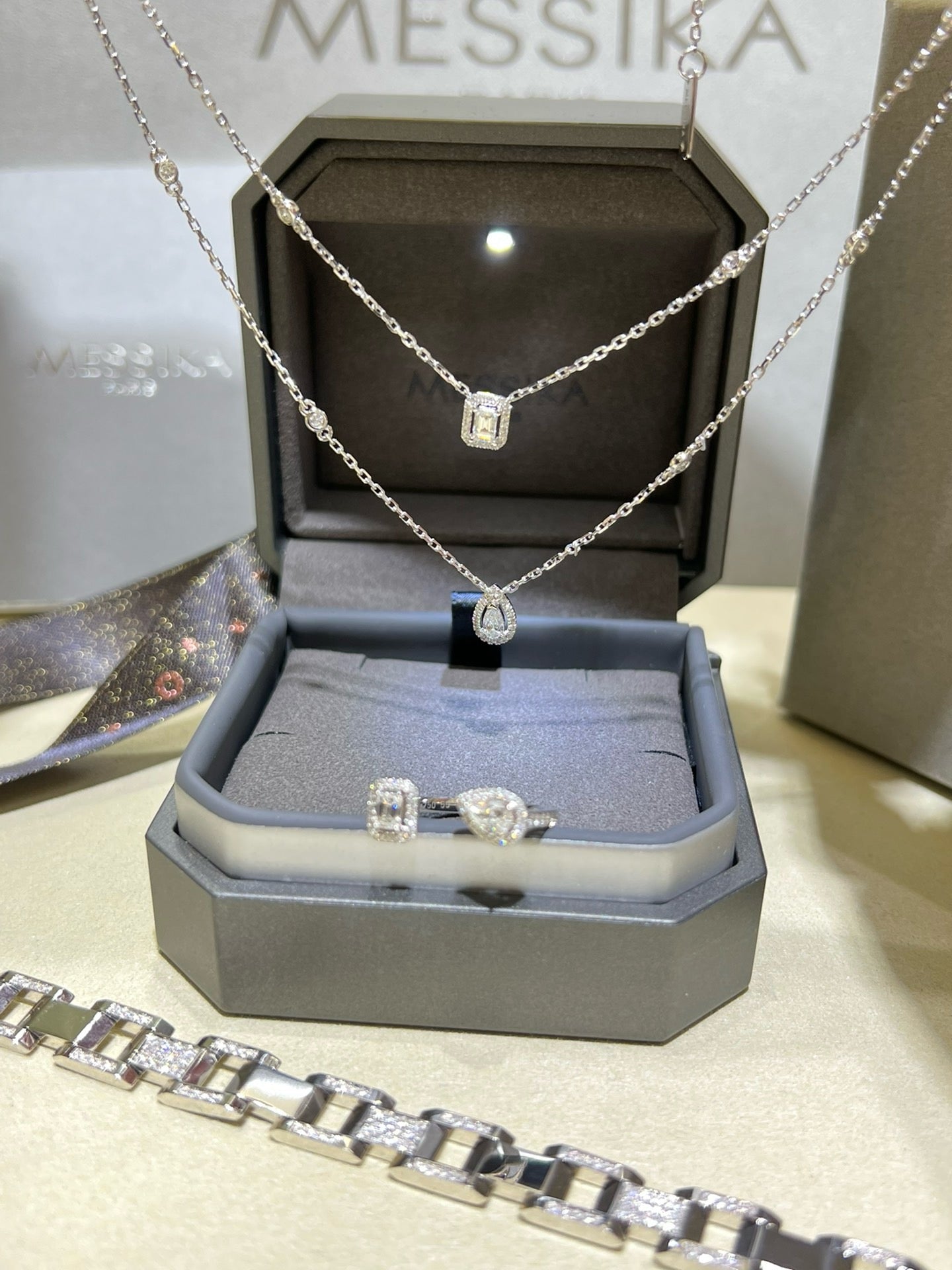 메시카 / 마이 트윈 네크리스 18K