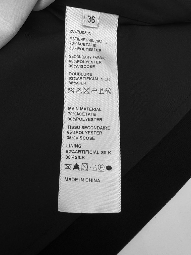 디올 / 패치 워크 셔링 드레스