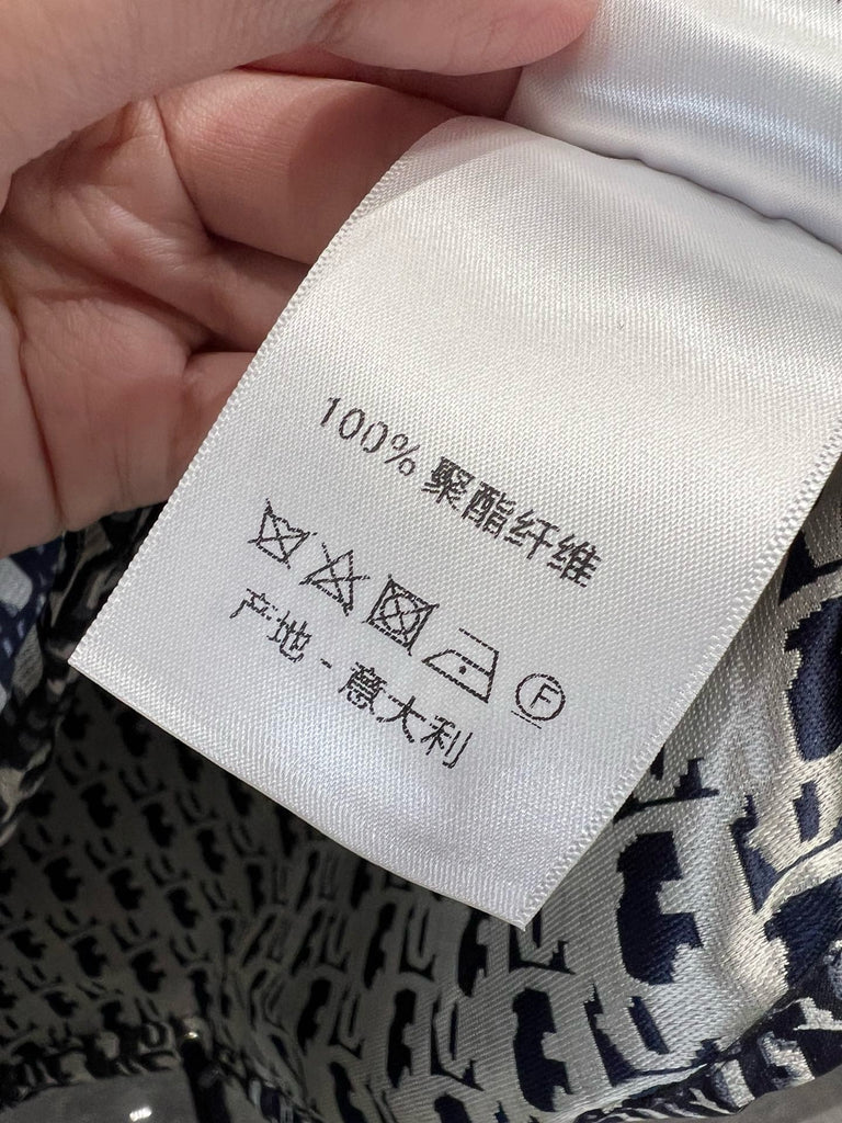 디올 / 시그니처 레터링 로고 나일론 캐주얼 후드 점퍼&쇼츠