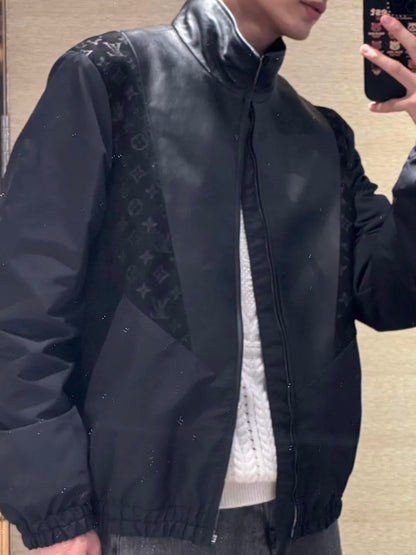 루이비통 / 패치워크 레더 자켓