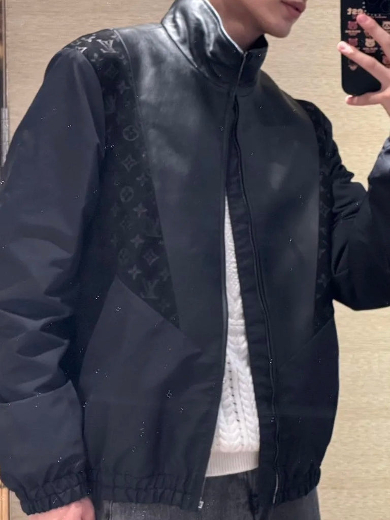루이비통 / 패치워크 레더 자켓