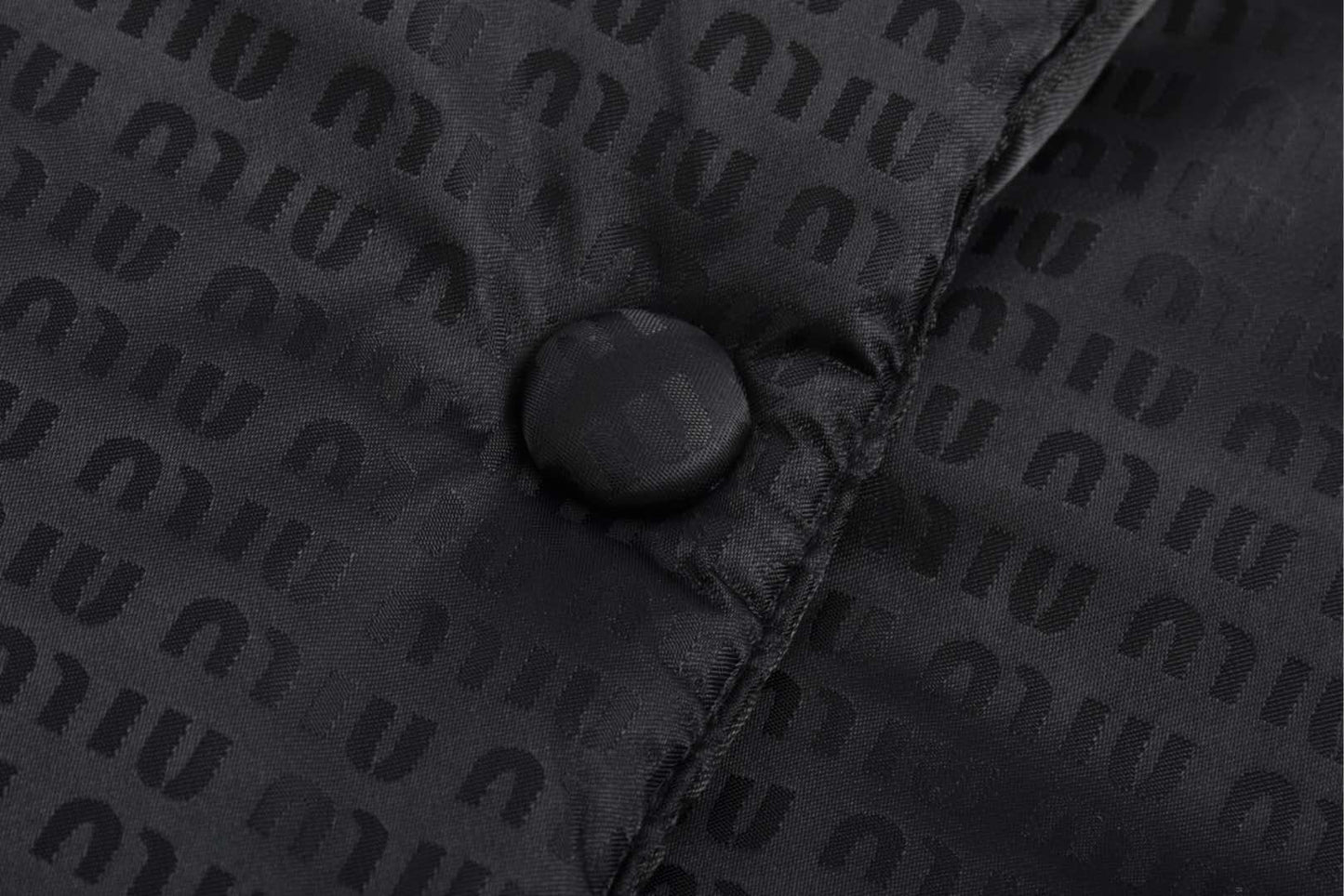 미우미우 / 시그니처 로고 프린팅 포켓 재킷