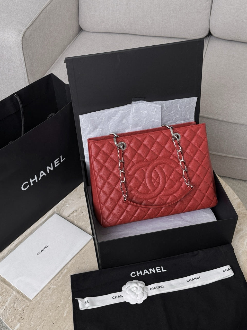 샤넬 / 그랜드 샤핑 토트백