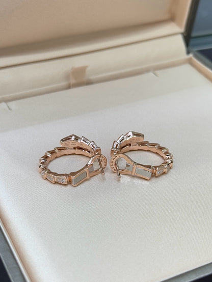 불가리 / 세르펜티 바이퍼 이어링 18K